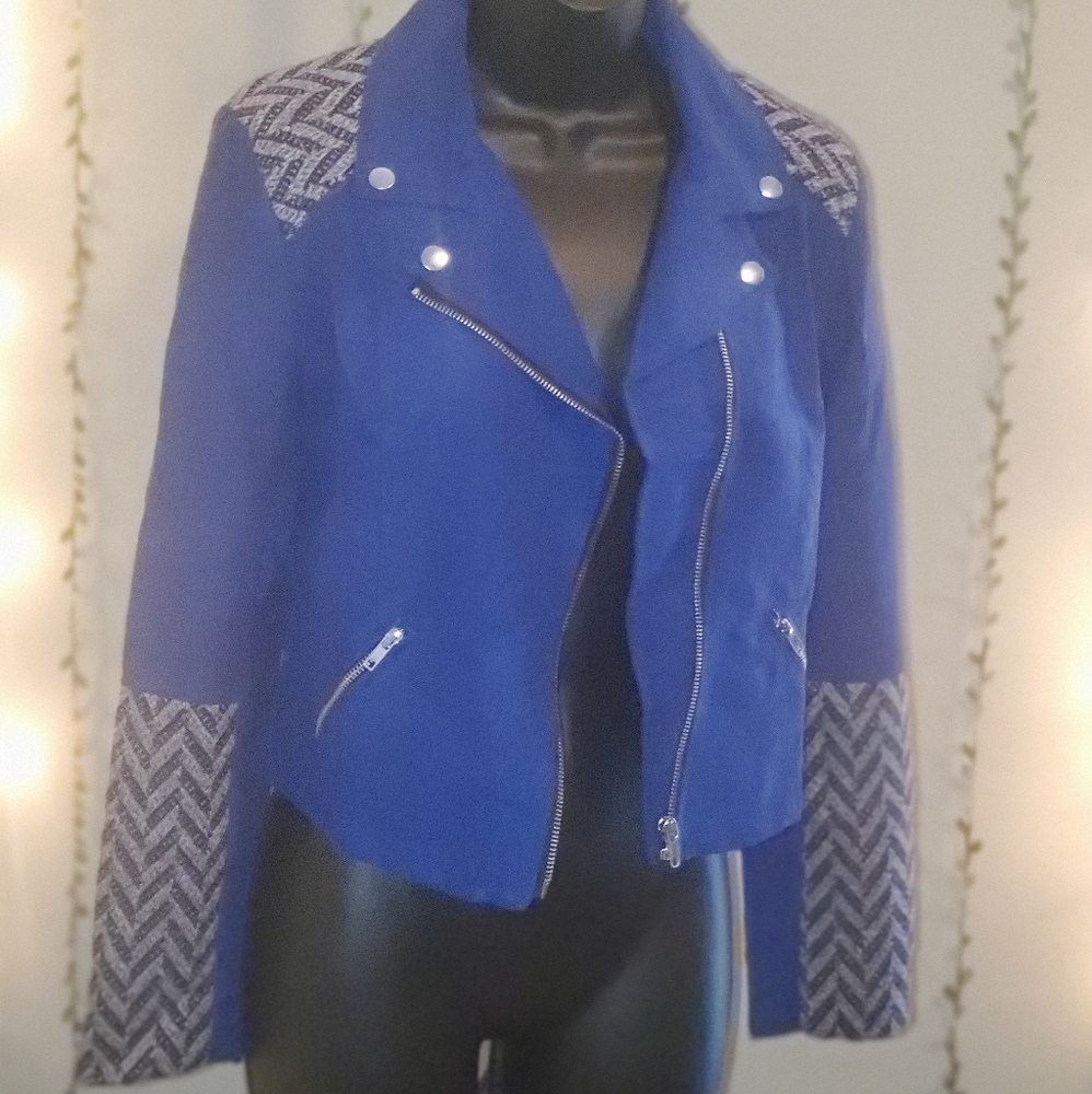Medium Royal Blue Jacket  by Love Tree